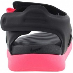 Chaussures Nike Sunray Adjust 5 pour bébé fille, taille 6, couleur : noir/rose coureur