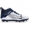 Chaussures de football Nike Alpha Menace Pro 2 Mid (BV3945-102) pour homme Blanc-bleu marine-noir