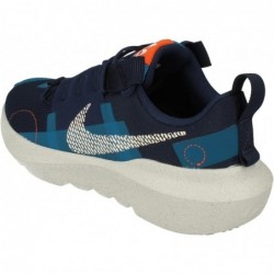 Nike Crater Impact GS Running Trainers DB3551 Baskets Chaussures (Bleu marine nuit blanc orange 400)