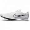 Pointes d'athlétisme Nike Zoom Mamba 6 (blanc/argent métallique/noir)