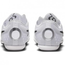 Pointes d'athlétisme Nike Zoom Mamba 6 (blanc/argent métallique/noir)