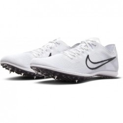 Pointes d'athlétisme Nike Zoom Mamba 6 (blanc/argent métallique/noir)