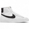 Chaussures de gymnastique NIKE pour femmes, blanc et noir