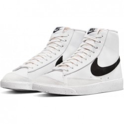 Chaussures de gymnastique NIKE pour femmes, blanc et noir