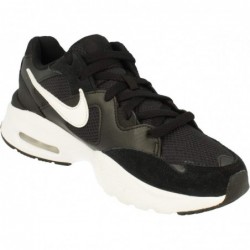 Nike Air Max Fusion Hommes Running Trainers CJ1670 Baskets Chaussures (Noir Blanc Noir 002)