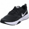 Chaussures de sport Nike Fitness Running pour homme, noir/blanc/gris fumé foncé