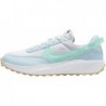 Nike Waffle Debut pour homme, blanc/menthe mousse-gris football