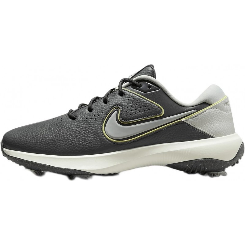 Chaussures de golf Nike Victory Pro 3 pour homme (DV6800-001, gris fer/verre de mer/vert lumineux)