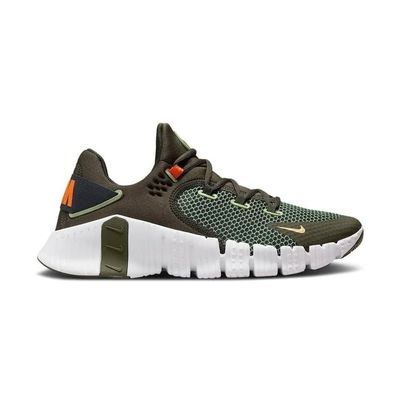 Baskets unisexes NIKE, Cargo Khaki Safety Orange Blanc Sequoia