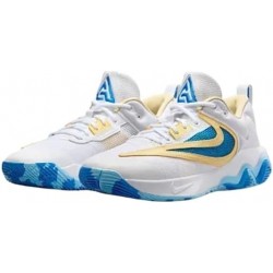 NIKE Giannis Immortality 3 Three Quarters Tall pour homme, bleu clair et blanc