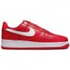 Baskets basses NIKE Court Vision pour homme, rouge université et blanc