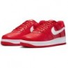 Baskets basses NIKE Court Vision pour homme, rouge université et blanc