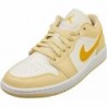 Chaussures Air Jordan 1 Low pour femme (DC0774-170, Voile/Vanille pâle/Blanc/Ocre jaune)