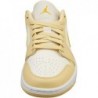 Chaussures Air Jordan 1 Low pour femme (DC0774-170, Voile/Vanille pâle/Blanc/Ocre jaune)