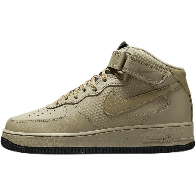 Chaussures Nike Air Force 1 Mid '07 pour homme (FB8881-200, olive neutre/noir/russet foncé/olive neutre)