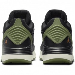 Chaussures Jordan Max Aura 5 pour homme (DZ4353-003, noir/mandarin brillant/voile/olive ciel J Light)