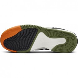 Chaussures Jordan Max Aura 5 pour homme (DZ4353-003, noir/mandarin brillant/voile/olive ciel J Light)