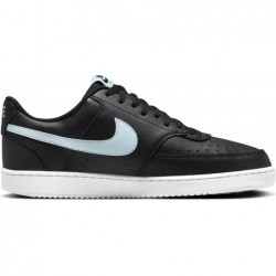 Chaussures Nike Court Vision Low Next Nature pour homme (DH2987-006, noir/blanc/bleu glacier)