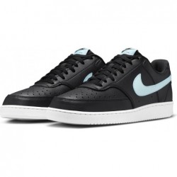 Chaussures Nike Court Vision Low Next Nature pour homme (DH2987-006, noir/blanc/bleu glacier)