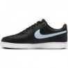 Chaussures Nike Court Vision Low Next Nature pour homme (DH2987-006, noir/blanc/bleu glacier)