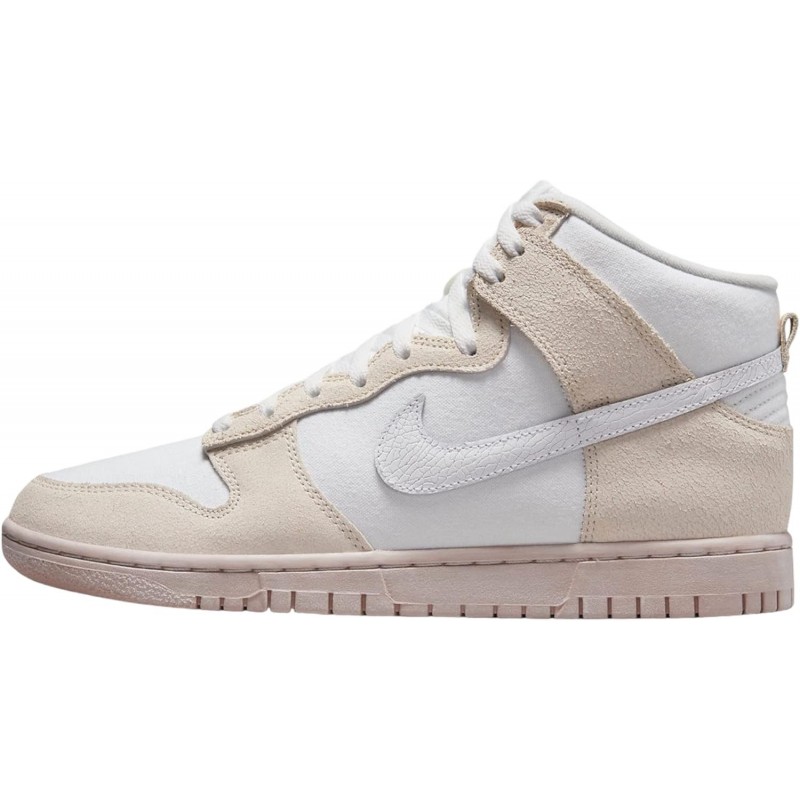 Nike Dunk High SE DD1398 300 All-Star 2021 pour homme Blanc sommet/Blanc fantôme, Blanc sommet Blanc fantôme