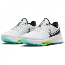 Chaussures de golf Nike Air Zoom Infinity Tour Next% Blanc Noir Volt Homme DC5221-001 (DC5221-001)