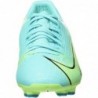 Chaussures de football Nike Vapor Academy FG/MG CU5691-403 pour homme (Turquoise dynamique/Lime Glow)