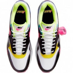 Nike Air Max 1" Water Sports pour homme Noir/Hyper rose-Opti jaune (CZ7920 001)