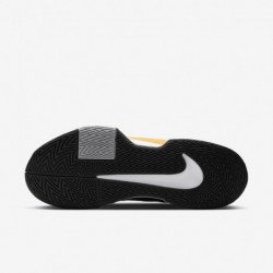 Chaussures de tennis pour terrain dur Nike GP Challenge Pro pour homme (FB3145-006, noir/gris loup/blanc/orange laser)