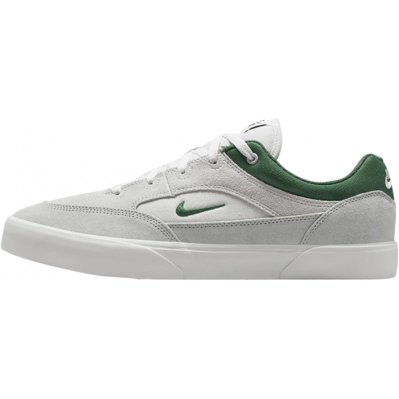 Chaussures Nike SB Malor pour homme (FV6064-002, teinte platine/gris loup/blanc sommet/sapin)