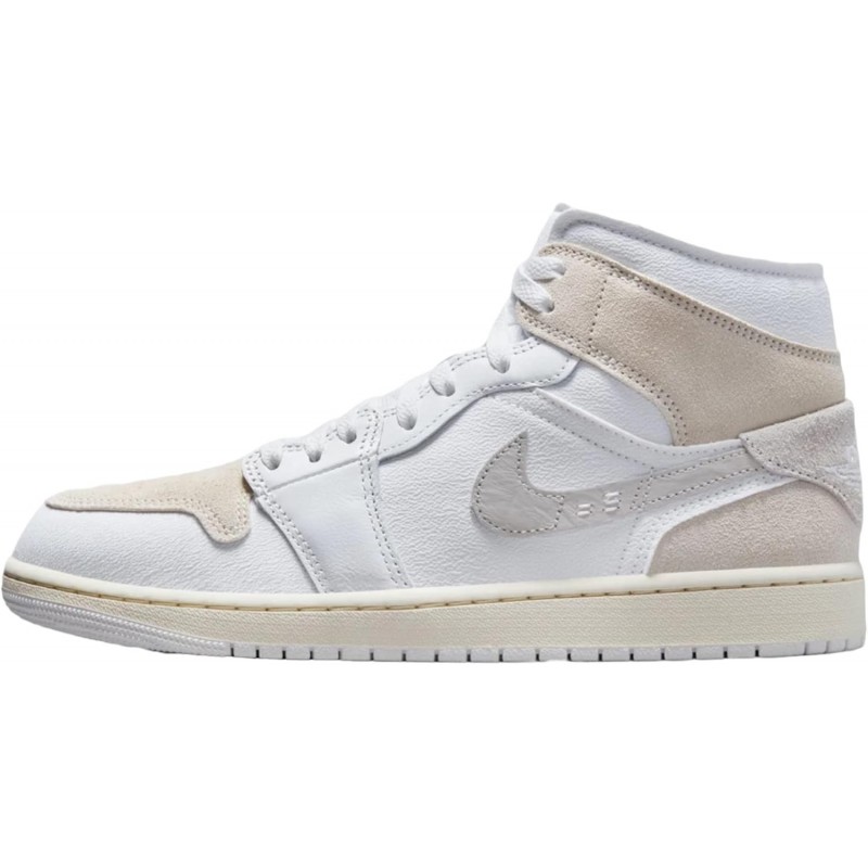 Chaussures Nike Air Jordan Mid pour Homme Blanc/LT Orewood Brown-Tech Grey DM9652-120 10