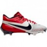 Chaussures de football Nike Vapor Edge Elite 360 2 pour homme Argent/Blanc/Rouge université DA5457-616