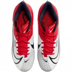 Chaussures de football Nike Vapor Edge Elite 360 2 pour homme Argent/Blanc/Rouge université DA5457-616