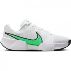 Chaussures de tennis pour terrain dur Nike GP Challenge Pro pour homme (FB3145-105, blanc/noir/vert poison)