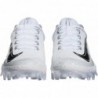 Chaussures de baseball Nike Alpha Huarache Elite 4 Low MCS « Blanc-Gris-Noir » pour homme (FD6255-100)