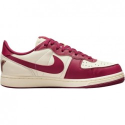 Chaussures Nike Terminator Low Premium (FN6842-113, Lait de coco/Or métallique/Rouge piste/Rouge noble)