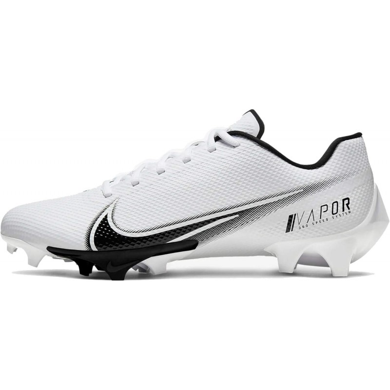 Chaussures de football Nike Vapor Edge Speed 360 pour homme, blanc/noir/blanc