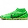 Chaussures de football montantes Nike Mercurial Superfly 9 Academy Turf (FJ7199-300, Vert Strike/Vert Stadium/Noir)