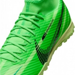 Chaussures de football montantes Nike Mercurial Superfly 9 Academy Turf (FJ7199-300, Vert Strike/Vert Stadium/Noir)