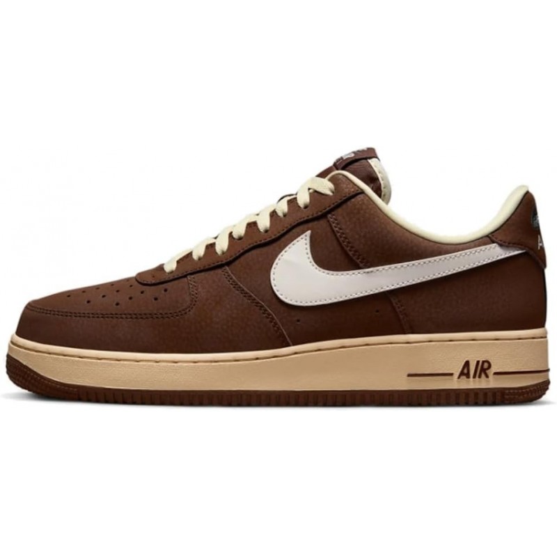 Chaussures Nike Air Force 1 '07 pour homme (FZ3592-259, cacao Wow/lait de coco/vert vintage/voile)