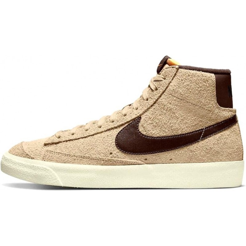 Chaussures Nike Mid '77 Premium pour homme Blazer, rotin/chocolat clair