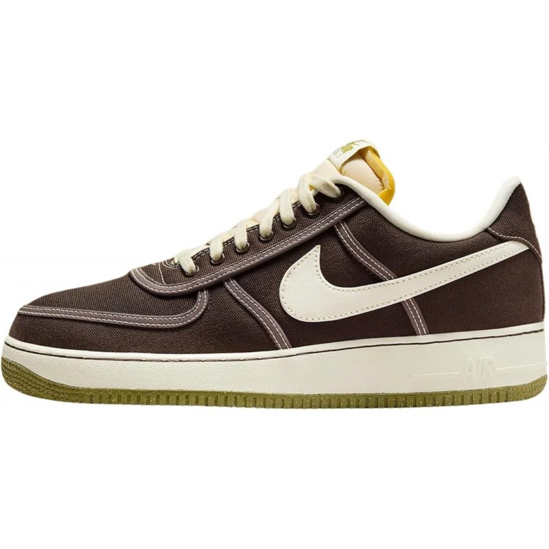 Nike Air Force 1 '07 Premium pour homme, marron baroque, mousse du Pacifique, lait de coco