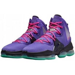 Nike LeBron XIX DJ Bron pour homme Baie sauvage/Hyper rose-Violet caverne (CZ0203 500)