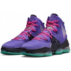 Nike LeBron XIX DJ Bron pour homme Baie sauvage/Hyper rose-Violet caverne (CZ0203 500)