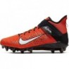 Chaussure de football à crampons Nike Alpha Menace Pro 2 Mid pour homme Orange équipe/Noir/Blanc AQ3209-801