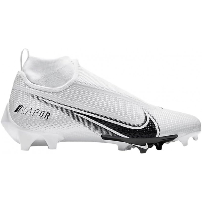 Chaussure de football à crampons Nike Vapor Edge Speed 360 pour homme Blanc - Noir