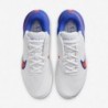 Chaussures de tennis pour terrain dur NikeCourt Air Zoom Vapor Pro 2 pour homme (DR6191-106, blanc/bleu royal/bleu cramoisi)