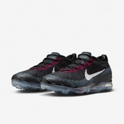 Chaussures Nike Air Vapormax 2023 Flyknit pour homme (DV1678-012, noir/rouge équipe/bleu université/blanc)