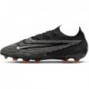 Chaussure de football à crampons basse Nike Phantom GX Elite pour terrain sec (DC9968-010, noir/blanc sommet-gris fumé DK)