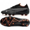 Chaussure de football à crampons basse Nike Phantom GX Elite pour terrain sec (DC9968-010, noir/blanc sommet-gris fumé DK)